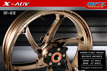 Juego de llantas MFZ Racing 17” Honda X-ADV 750