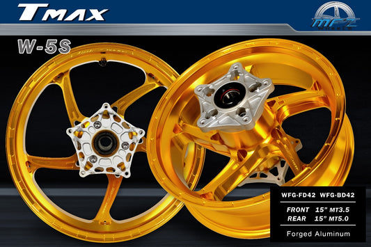 Kit completo de llantas MFZ Racing 15” forjadas para TMAX 530/560
