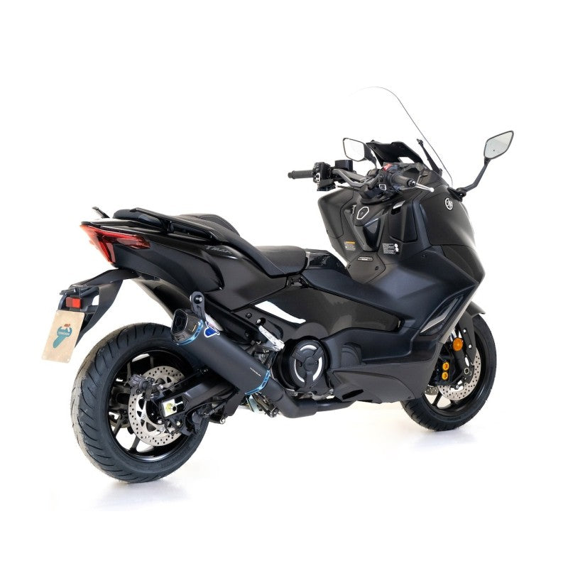EscapeTermignoni Completo HOMOLOGADO Titanio Negro Yamaha T MAX 560 - TMAX 530 2017-24