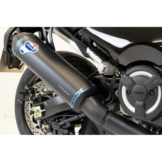 EscapeTermignoni Completo HOMOLOGADO Titanio Negro Yamaha T MAX 560 - TMAX 530 2017-24